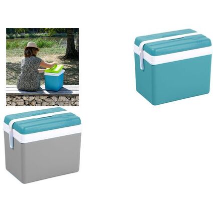EDA Kühlbox, Kunststoff, 35 Liter, lagunenblau