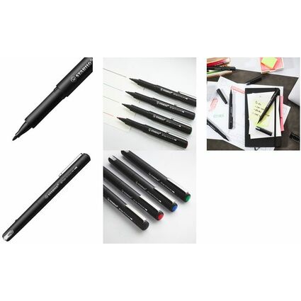 STABILO Fineliner dr!ver, medium, blau