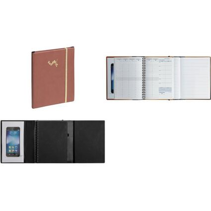 EXACOMPTA Agenda SAD 20S, 2025/2026, All in One Elise