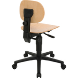 Topstar arbeitsdrehstuhl "TEC 11", aus Holz