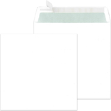 MAILmedia Briefumschläge "Zack & Klapp", 220x220 mm, weiß