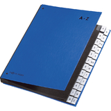 PAGNA pultordner Color, din A4, a - Z, 24 Fächer, blau