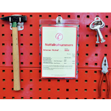 LEITZ Hnge-Sichttasche, din A5, PVC, genarbt, 0,20 mm