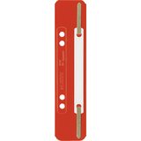 LEITZ Heftstreifen, 35 x 158 mm, PP-Folie, rot