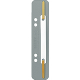 LEITZ Heftstreifen, 35 x 158 mm, PP-Folie, grau