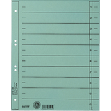 LEITZ Trennbltter, a4 berbreite, manilakarton 230g/qm,blau