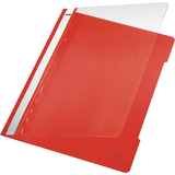 LEITZ schnellhefter Standard, din A4, PVC, hellrot