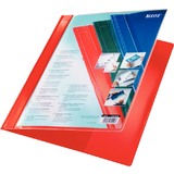 LEITZ exquisit Plastik-Hefter mit Prsentationstasche, rot