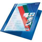 LEITZ schnellhefter Exquisit mit Prsentationstasche, blau