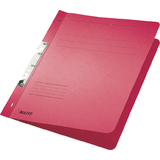 LEITZ Einhakhefter, din A4, Manilakarton, rot