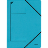 LEITZ Eckspannermappe, din A4, karton 450 g/qm, blau