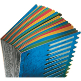 LEITZ pultordner Deskorganizer Color, A4, 1-24/A-Z, blau