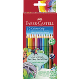 FABER-CASTELL dreikant-buntstifte Colour GRIP, 12er Etui