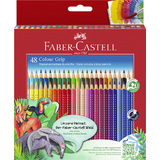 FABER-CASTELL dreikant-buntstifte Colour GRIP, 48er Etui