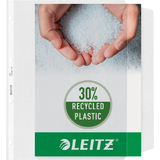 LEITZ Prospekthllen mit Klappe, A4, PP, genarbt, 0,12 mm