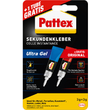 Pattex sekundenkleber Ultra gel + 3 g Flssig gratis