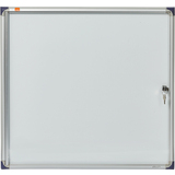 nobo Schaukasten, extraflach, Metall-Rckwand, 6 x DIN A4