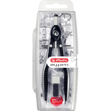 herlitz schnellverstellzirkel my.pen, schwarz/grau