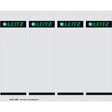 LEITZ Ordnerrcken-Einsteckschild, 56 x 190 mm, Karton, grau