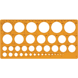 Maped Kreisschablone, 1 - 35 mm, 39 Kreise