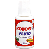 Kores Korrekturflssigkeit "Fluid", wei, Inhalt: 20 ml
