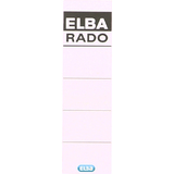 ELBA Ordnerrcken-Einsteckschild, extra kurz/breit, wei