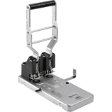 Rexel registraturlocher HD2150, schwarz/silber