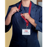 DURABLE textilband 20, mit Sicherheitsverschlu, rot