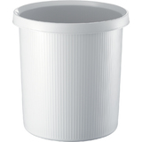 helit papierkorb "the german line", 18 Liter, PE, lichtgrau