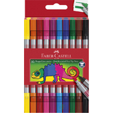 FABER-CASTELL Doppelfasermaler, 10er Etui