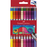 FABER-CASTELL Doppelfasermaler, 20er Etui