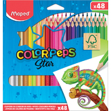 Maped dreikant-buntstift COLOR'PEPS Star, 48er Kartonetui