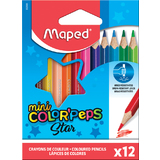 Maped dreikant-buntstift COLOR'PEPS Mini, 12er Kartonetui