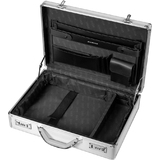ALUMAXX Laptop-Attaché-Koffer "KRONOS", Aluminium, silber