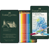 FABER-CASTELL aquarellstifte ALBRECHT DRER, 12er Metalletui