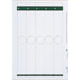 LEITZ Ordnerrcken-Etikett fr Hngeordner, 34 x 279 mm