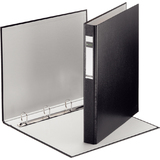 LEITZ ringbuch Standard, din A4 berbreite, schwarz,4 D-Ring