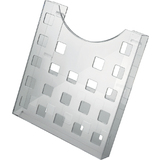 helit prospekthalter "the grid", a4 hoch, glasklar