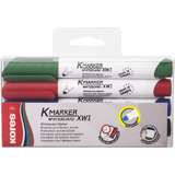 Kores whiteboard-marker "K MARKER", 4er Etui