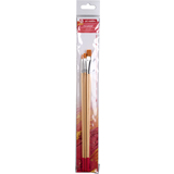 ROYAL talens Haarpinsel-Set, 3-teilig, flachpinsel