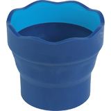 FABER-CASTELL wasserbecher CLIC & GO, blau