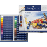 FABER-CASTELL Ölpastellkreiden studio QUALITY, 24er Etui
