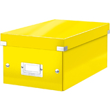 LEITZ dvd-ablagebox Click & store WOW, gelb