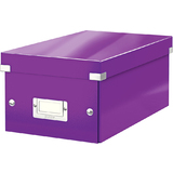 LEITZ dvd-ablagebox Click & store WOW, violett