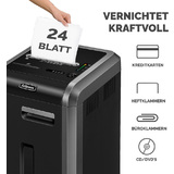 Fellowes aktenvernichter Powershred 225i, streifen 5,8 mm