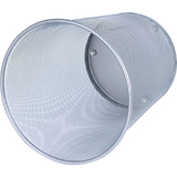 WEDO papierkorb Office, aus Drahtmetall, 18 Liter, silber