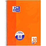 Oxford Collegeblock, din A4+, blanko, 80 Blatt, orange