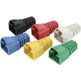Telegrtner Tlle fr rj45 Stecker Kat.6, gelb, 6,3 mm