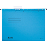 LEITZ alpha Hngemappe, A4, seitlich offen, blau