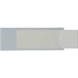 LEITZ sichtfenster Uni-Schildchen, (B)53 x (H)19 mm, wei